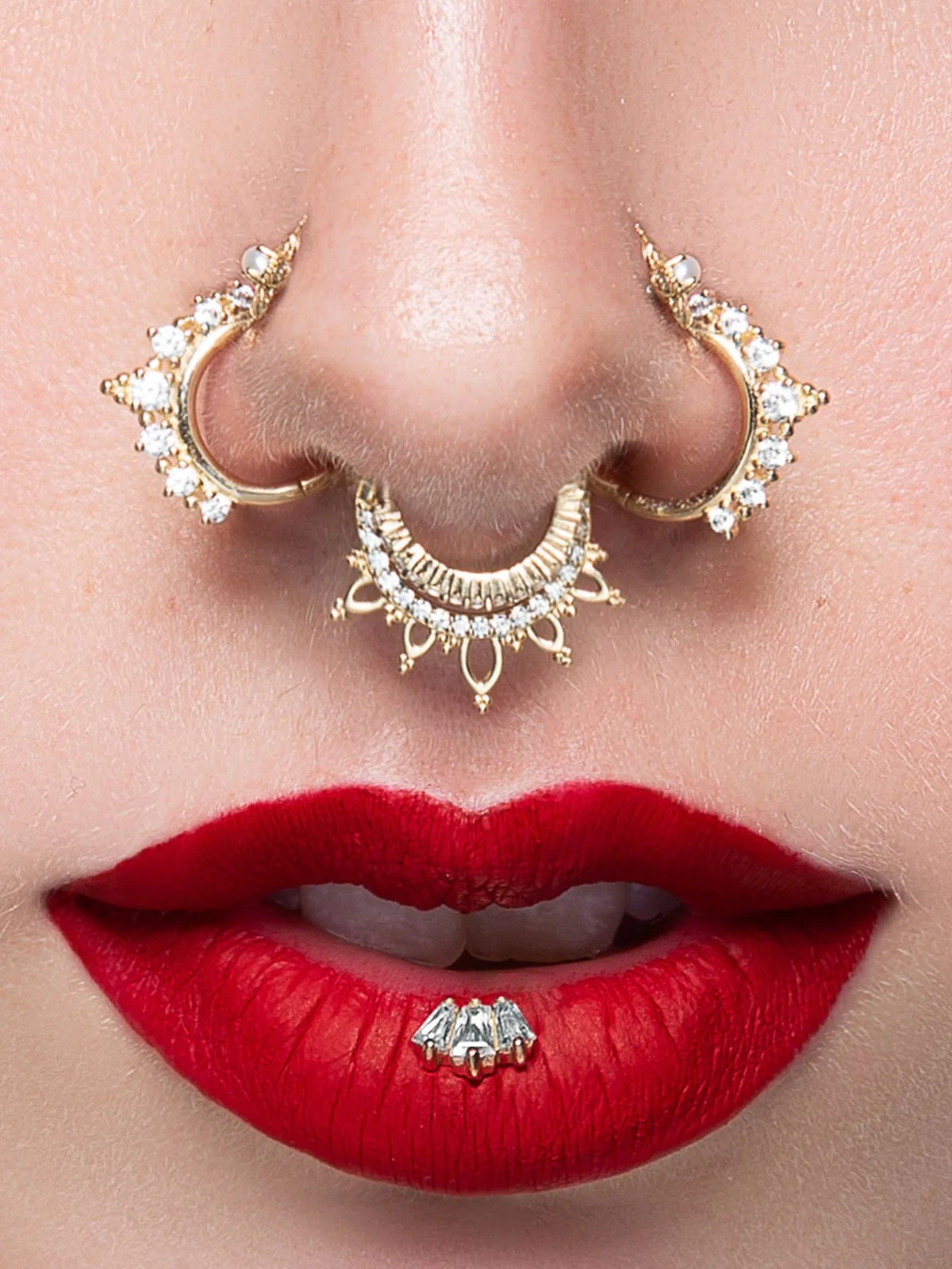 Piercing joaillerie luxe Eternal Gold